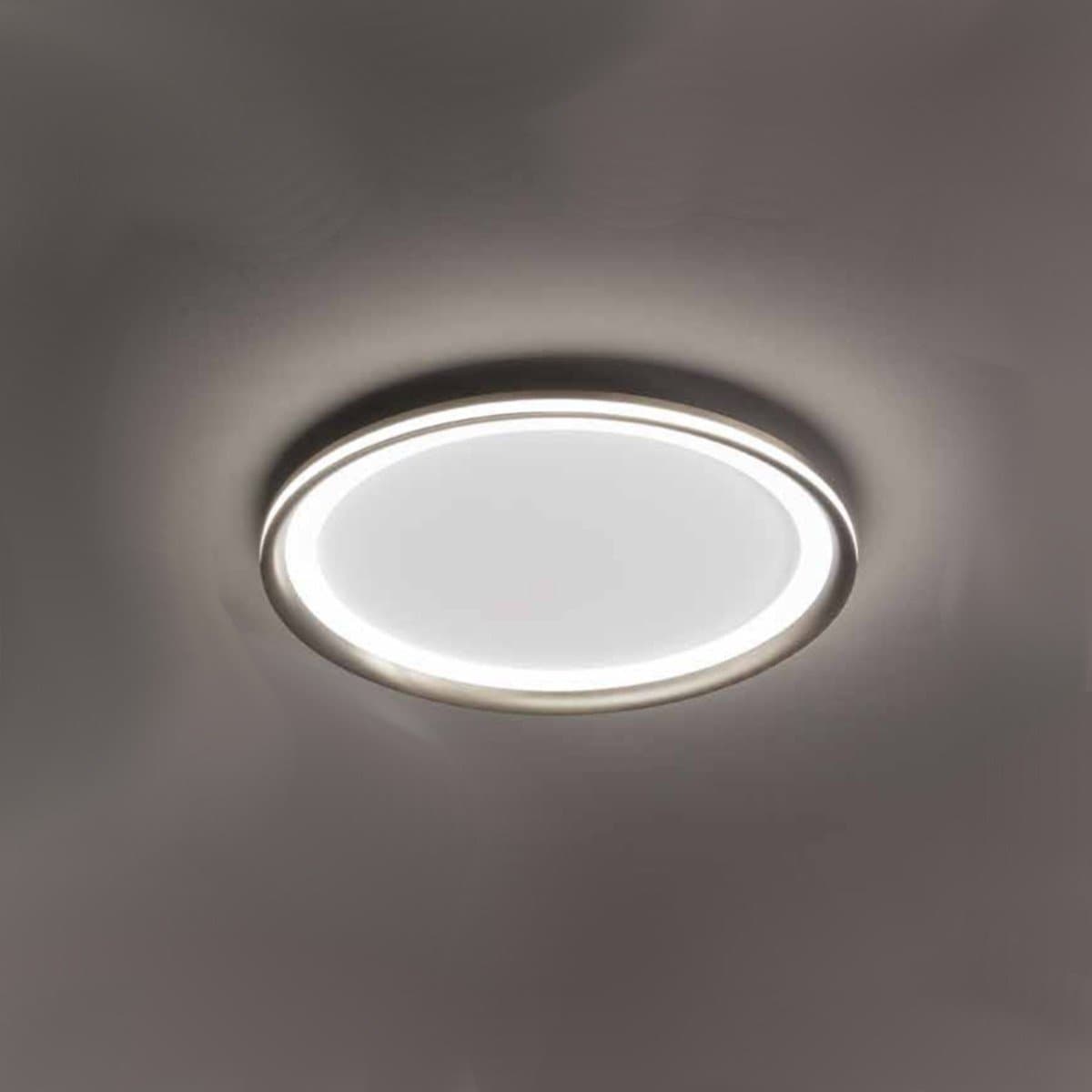 Plafoniera moderna Perenz illumina EDGE 8196 8198 GR LC LED lampada soffitto - 9