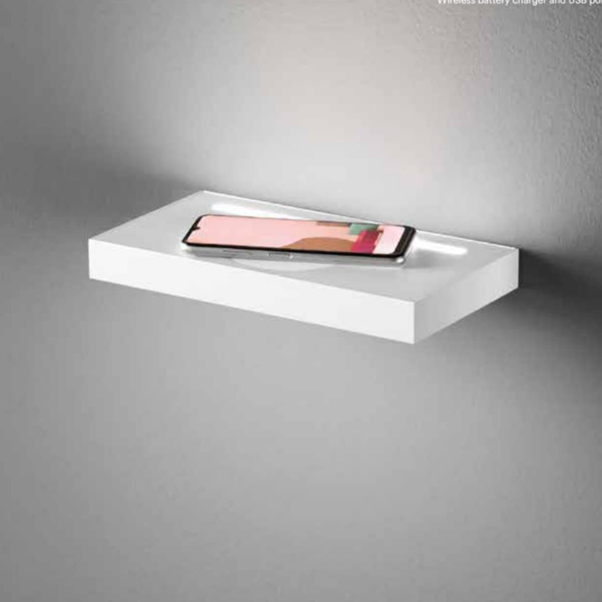 Applique moderno Perenz illumina FLOOR 8188 LC LED biemissione USB wirelles - 9