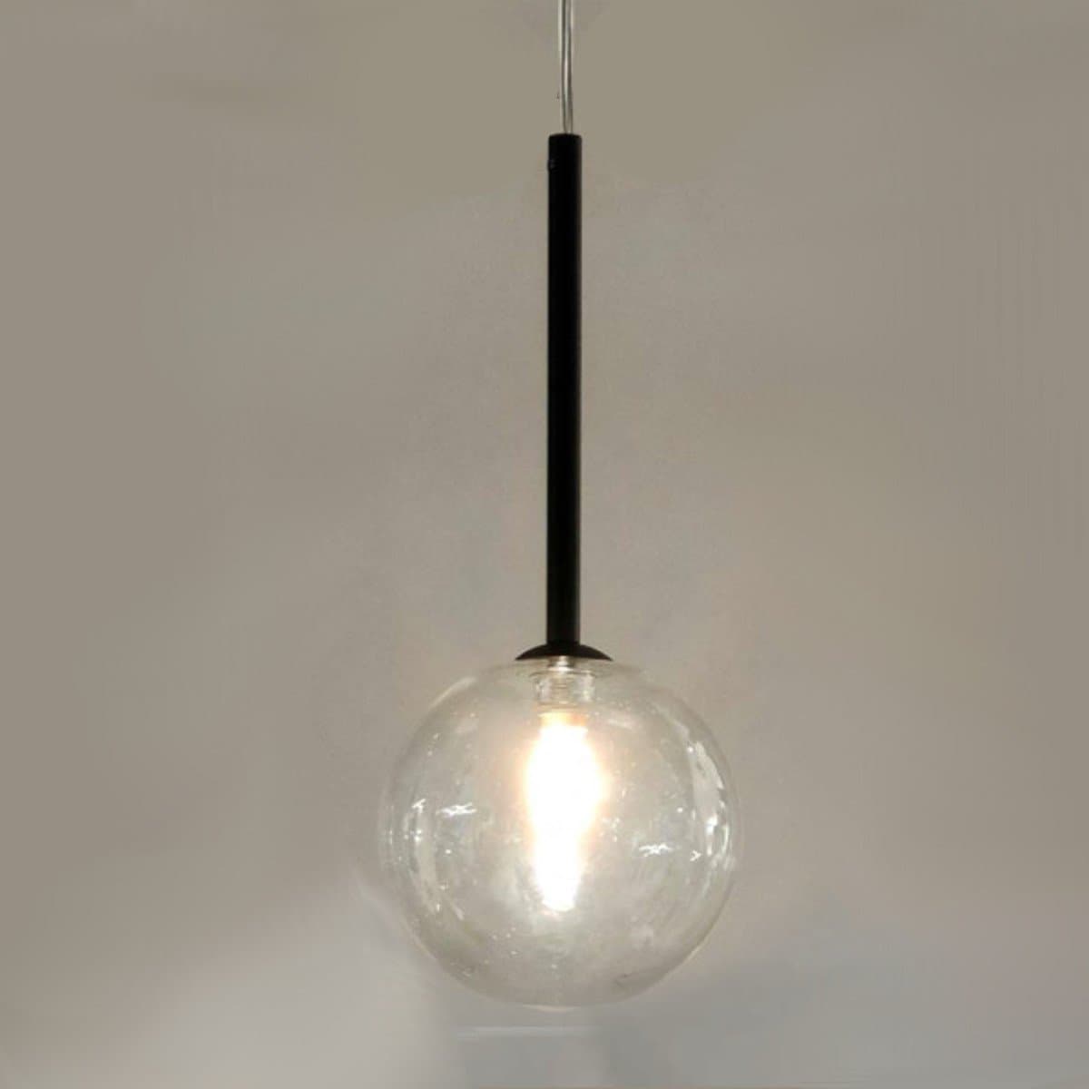Lampadario moderno Illuminando BOLLE SP1 NR G9 LED metallo vetro sospensione - 7