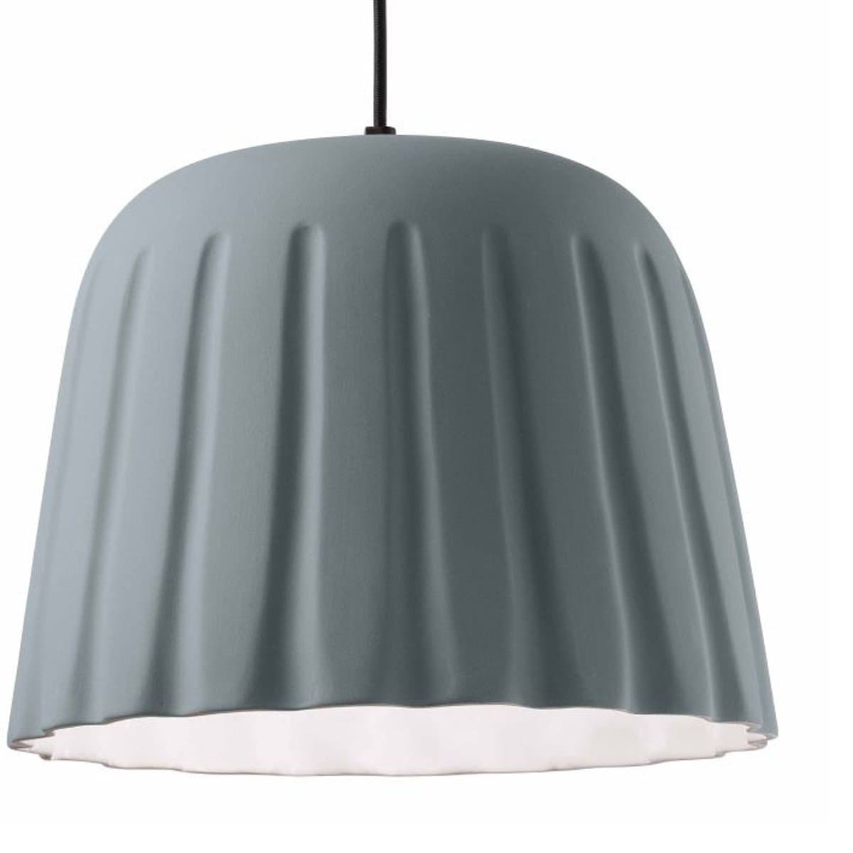 Lampadario ceramica Ferroluce Decò MADAME GRES C2571 E27 LED sospensione classica moderna - 16