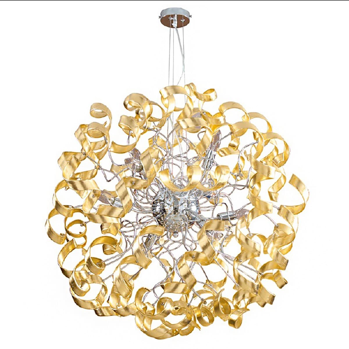 Lampadario moderno Padana Lampadari TRUDY SPECIAL 273 SG E14 LED vetro sospensione - 8