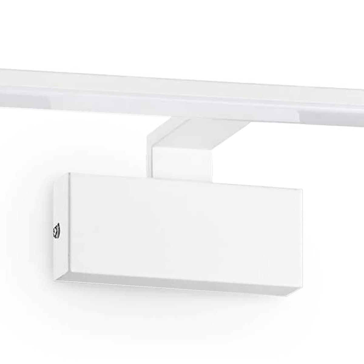 Applique moderna Ideal Lux ALMA SMALL 224985 224930 LED metallo lampada parete specchi quadri - 9