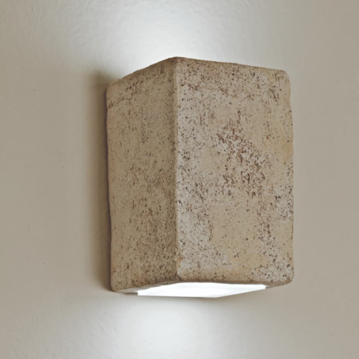 Applique Toscot SMITH P123C 40° LED 3.5W 3000°K IP65 lampada parete biemissione rustica esterni - 15
