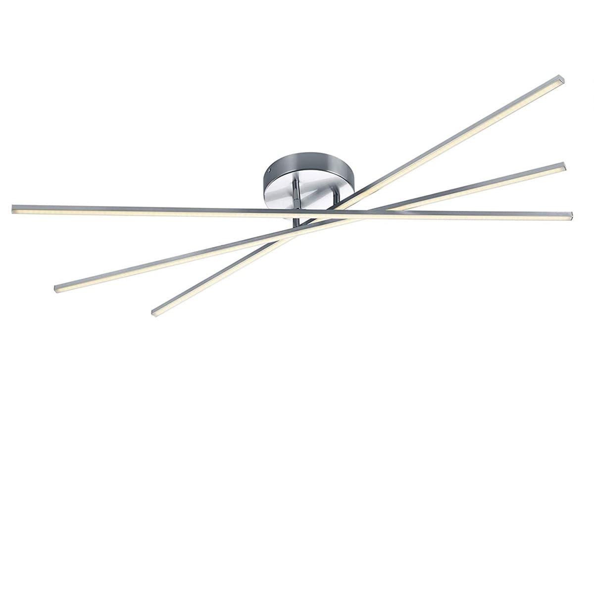 Plafoniera Trio Lighting TIRIAC 25.5W LED 2850LM 3000°K dimmerabile lampada soffitto girevole ultramoderna interno - 13