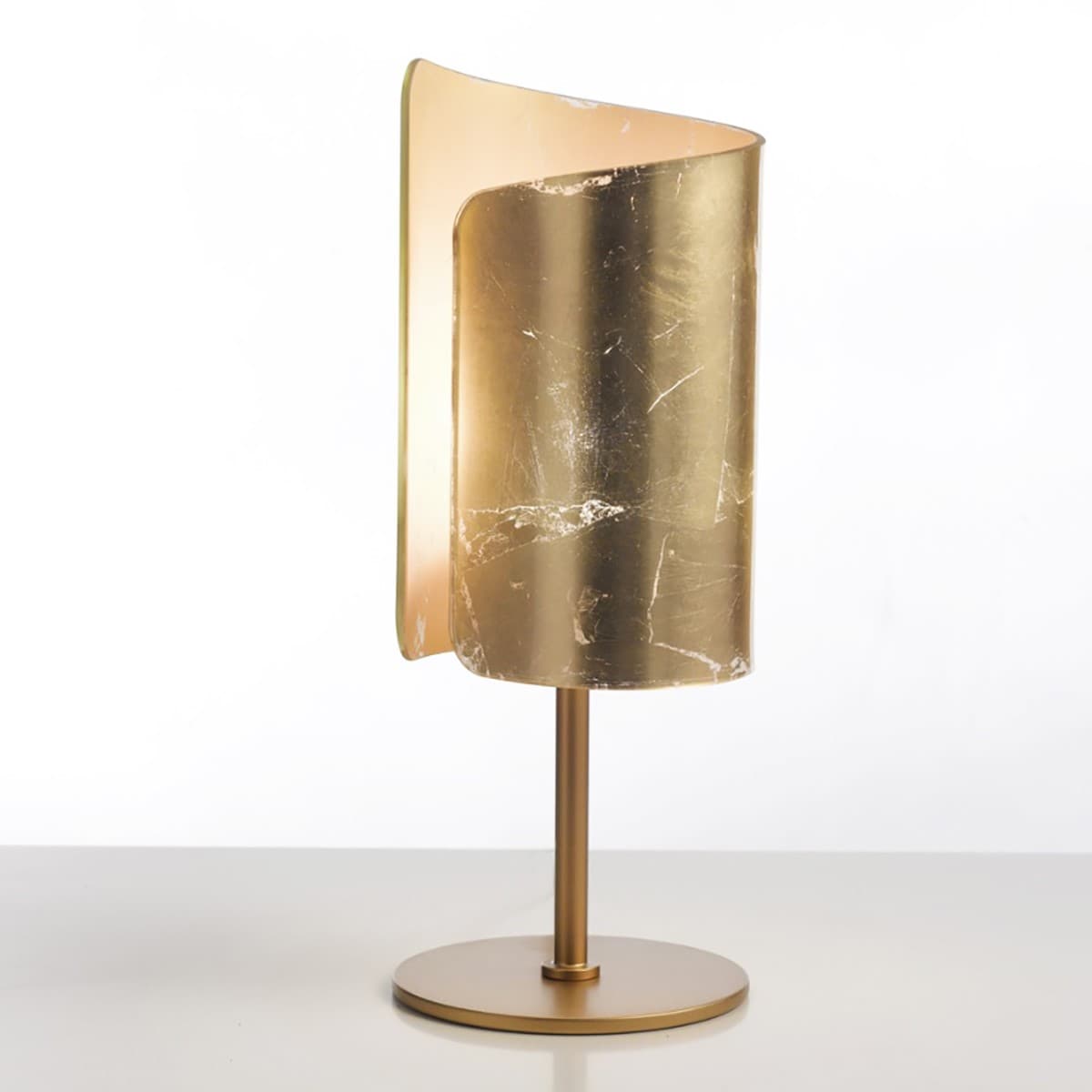Abat-jour classica Selene illuminazione PAPIRO 0380 E27 LED vetro lampada tavolo - 9