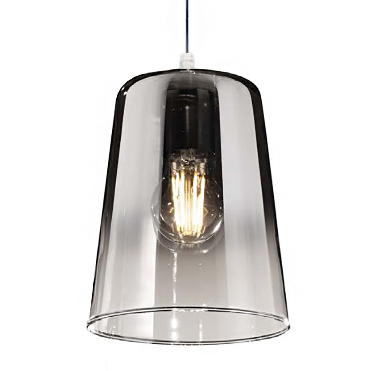Sospensione Top Light SHADED 1164CR S3 T E27 LED vetro colorato lampada soffitto moderna - 11