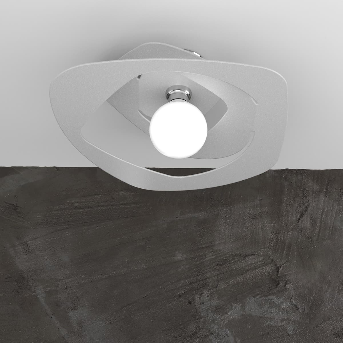 Plafoniera moderna Top Light WARPED 1157 PL50 E27 LED metallo lampada soffitto - 11