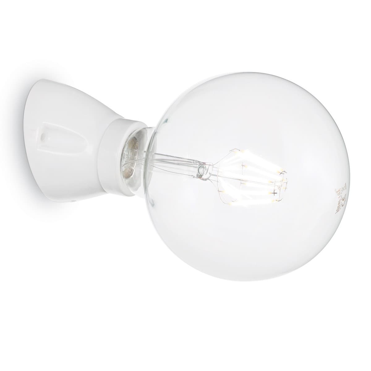Applique moderno Ideal lux WINERY AP1 180298 180304 E27 LED ceramica lampada parete - 10