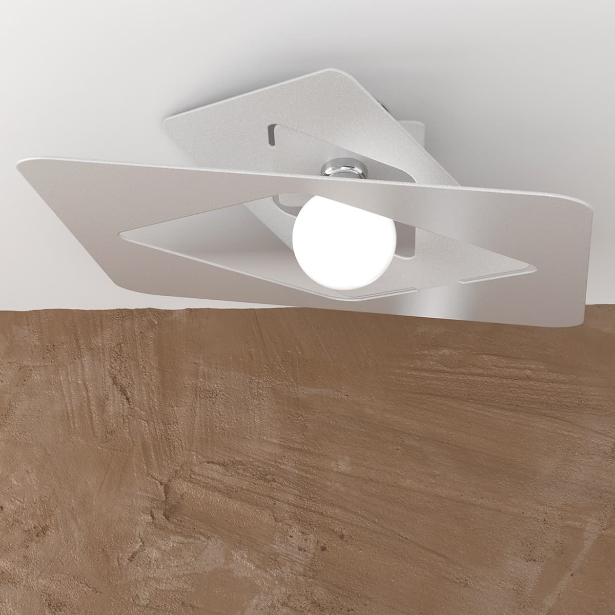 Plafoniera moderna Top Light WACKY 1159 PL60 E27 LED metallo lampada soffitto - 11
