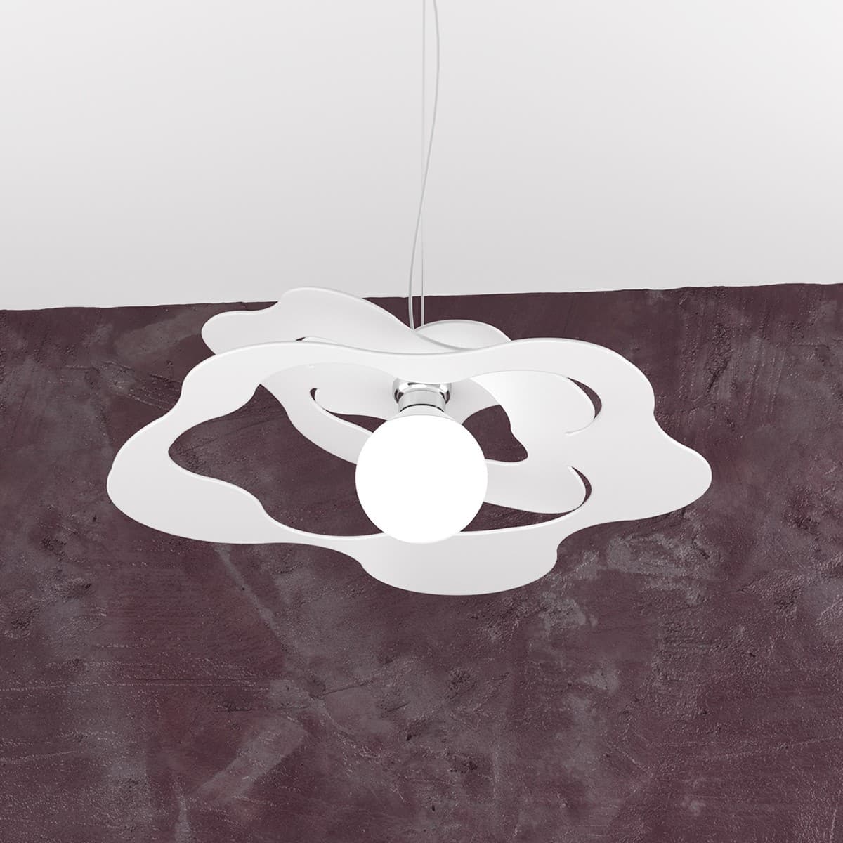Lampadario moderno Top Light RIPPLES 1158 S50 E27 LED metallo sospensione - 12
