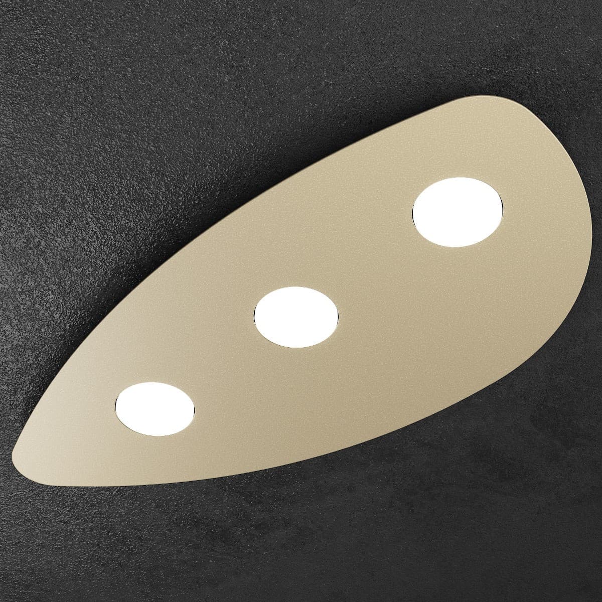 Plafoniera moderna Top Light SHAPE 1143 3 GX53 LED metallo lampada soffitto - 11