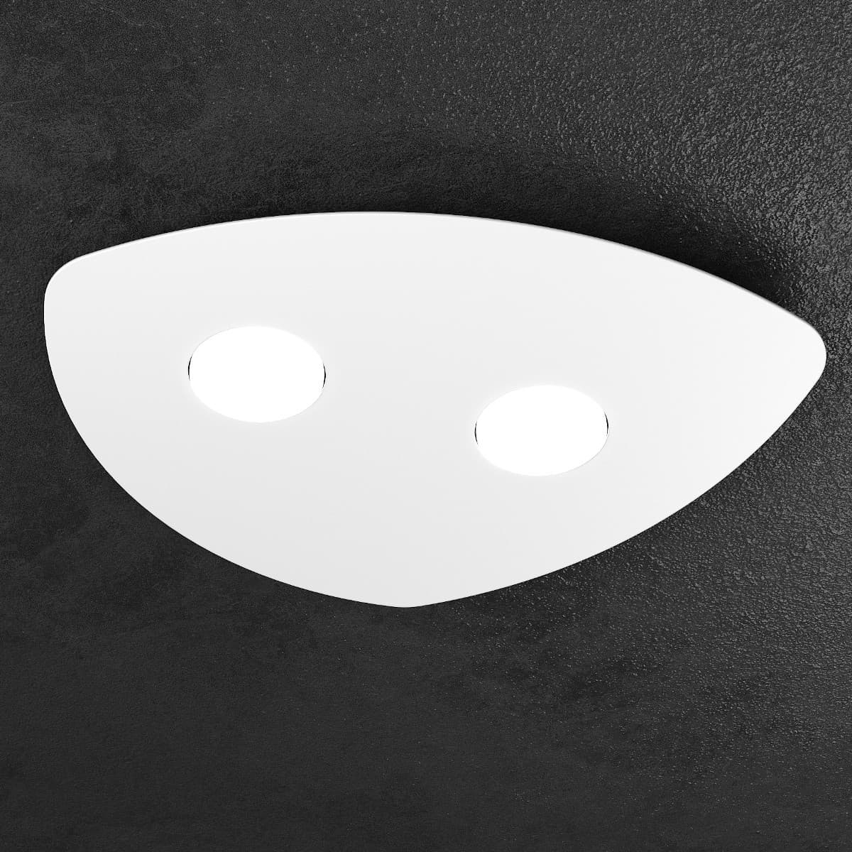 Plafoniera moderna Top Light SHAPE 1143 2 GX53 LED metallo lampada soffitto - 10