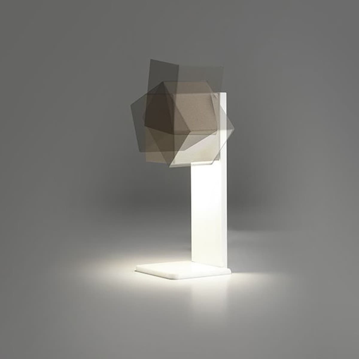 Abat-jour moderna Cattaneo CUBICK 767 9L LED metacrilato orientabile monoemissione - 9