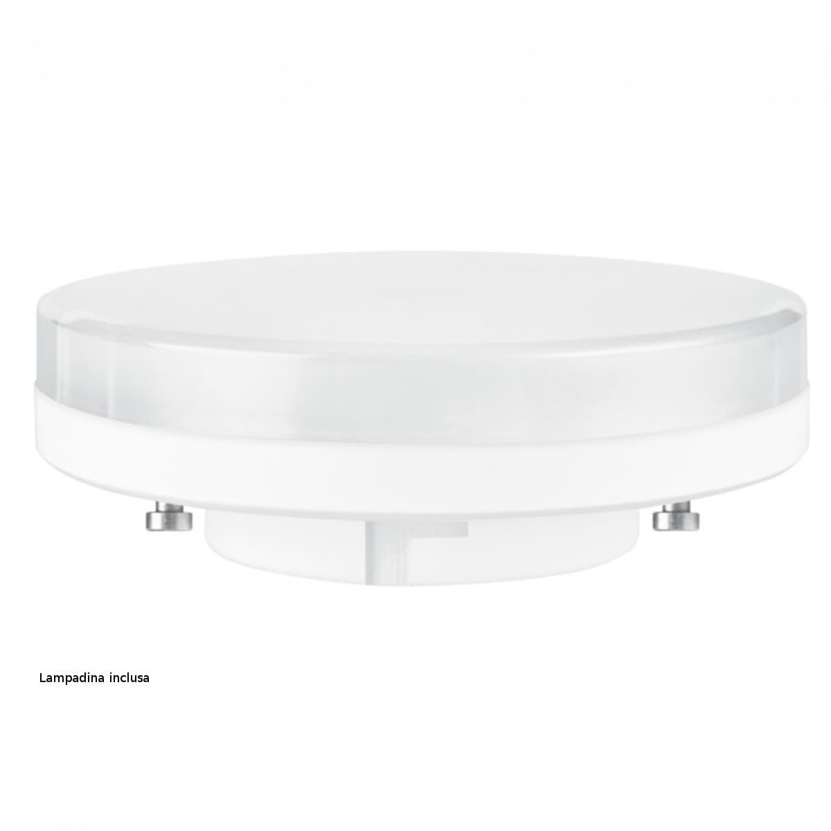 Applique moderno Illuminando UFO AP P LED GX53 lampada parete soffitto metallo bianco sabbia componibile - 6