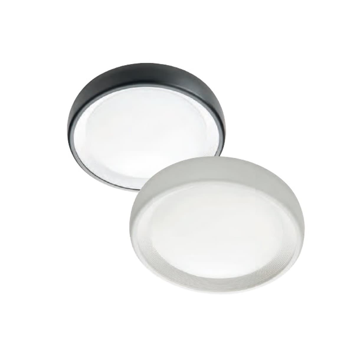Plafoniera moderna Sovil illuminazione LOFT 99101 LED alluminio termoplastica lampada soffitto - 11