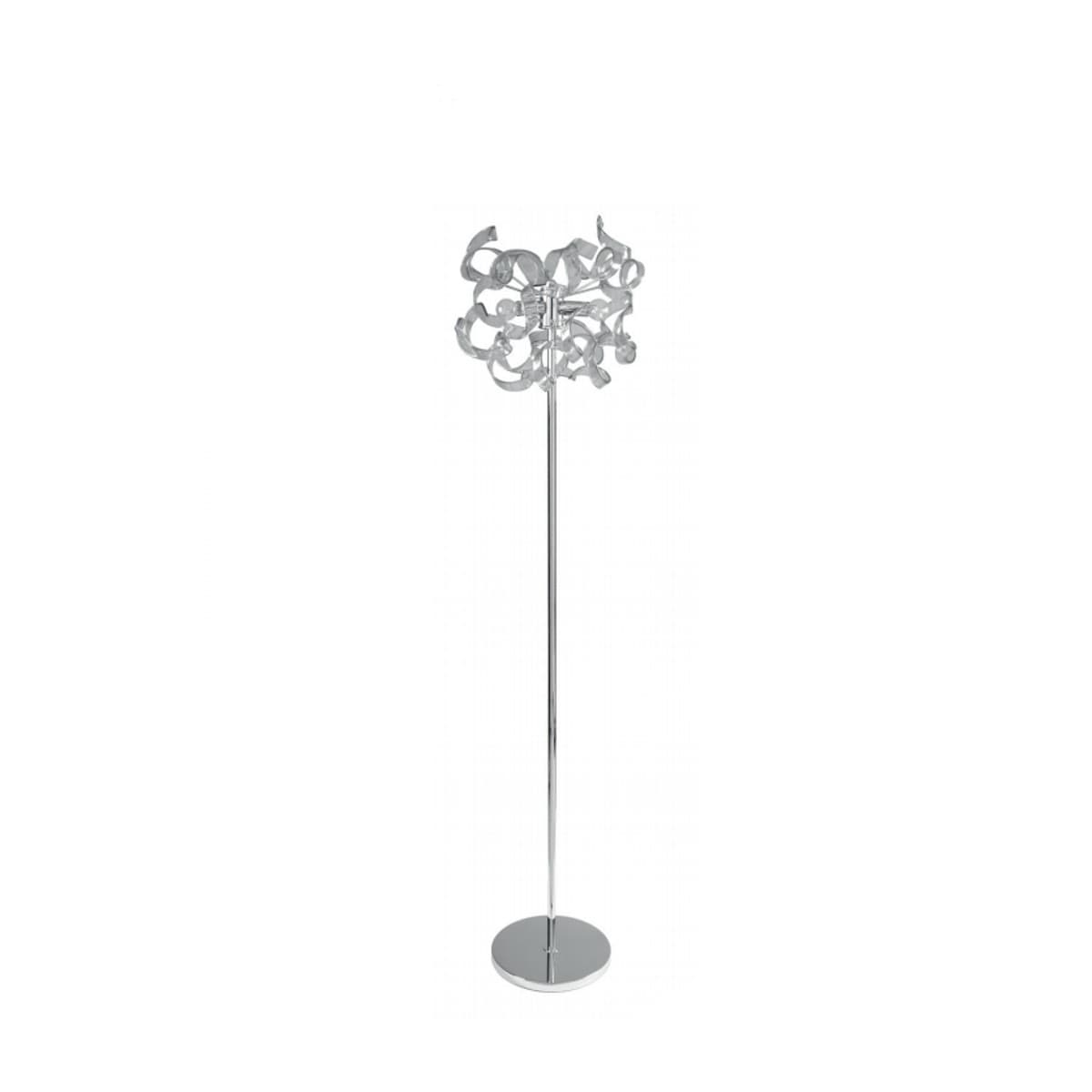 Piantana moderna Padana Lampadari TRUDY 273 PT3 E14 LED vetro metallo lampada terra - 13