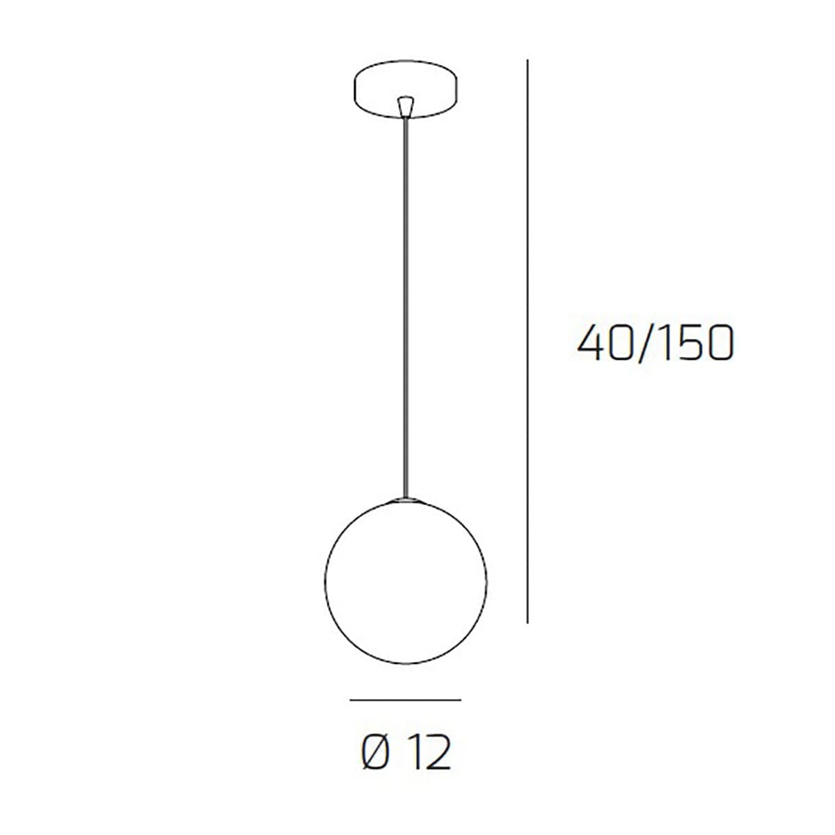 OUTLET Lampadario moderno Top Light WILLOW 1098 S1 G9 LED metallo vetro sospensione - 6