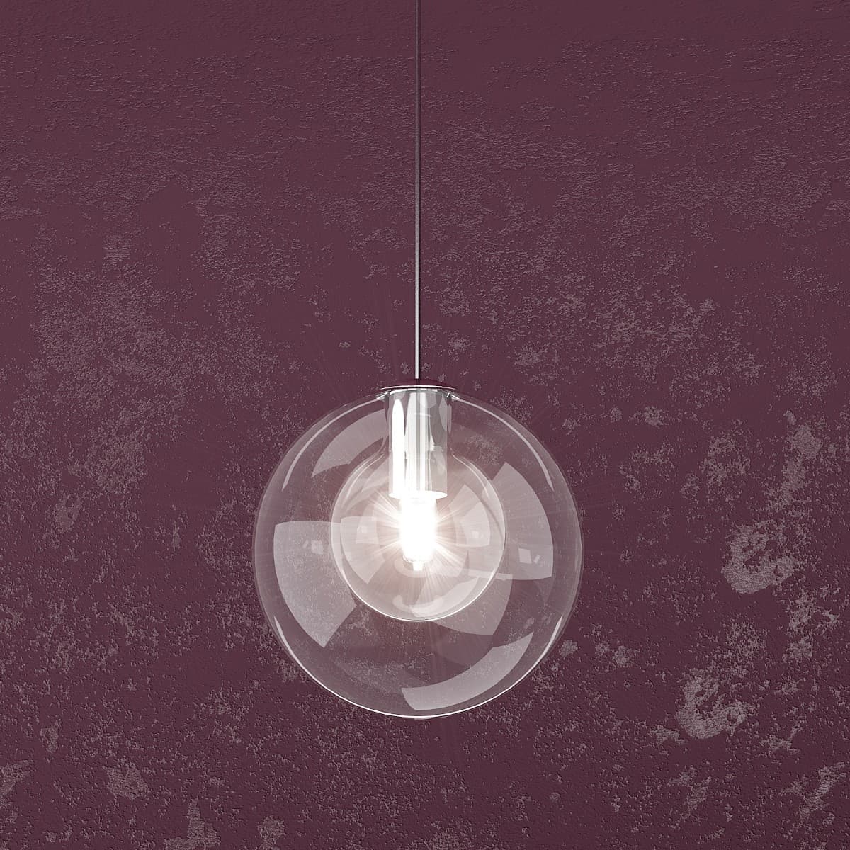 OUTLET Lampadario moderno Top Light WILLOW 1098 S1 G9 LED metallo vetro sospensione - 5