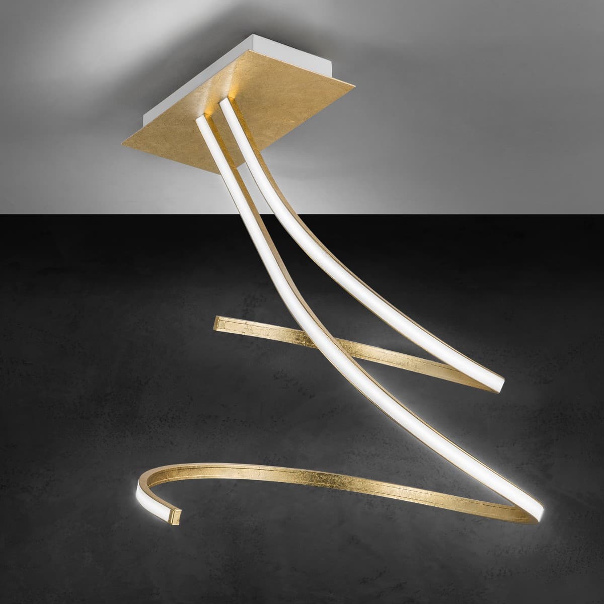 Plafoniera moderna Fratelli Braga SCIA 2127 PL60 LED metallo lampada soffitto - 12