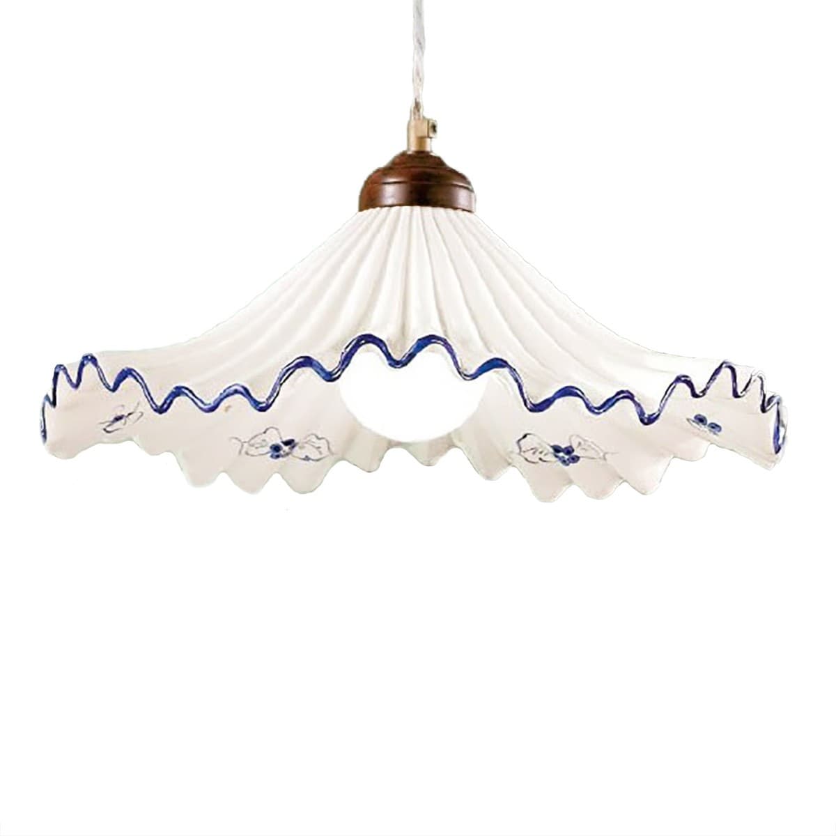 Lampadario classico Due P illuminazione ANNA SG E27 LED ceramica sospensione - 11