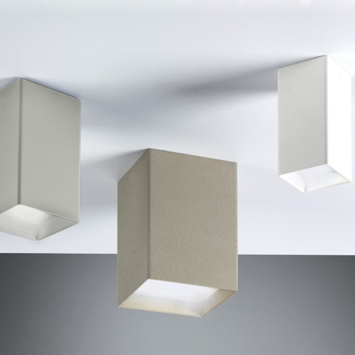 Plafoniera moderna Cattaneo illuminazione CUBICK 768 9P LED dimmerabile metallo - 10