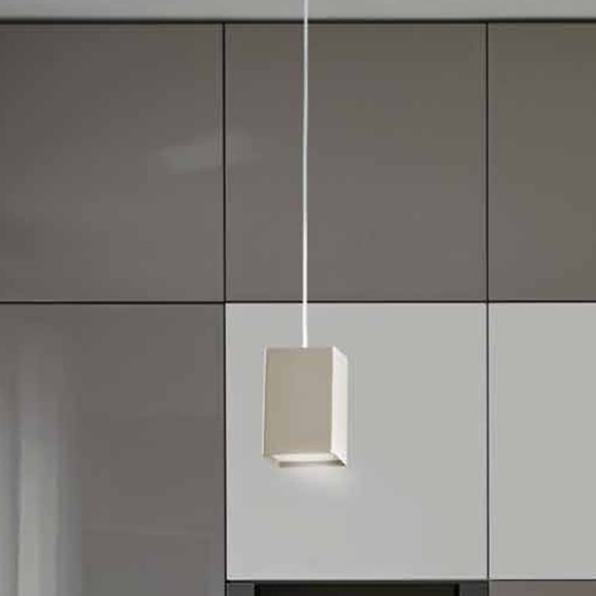 Lampadario moderno Cattaneo illuminazione CUBICK 768 9S LED dimmerabile metallo - 9