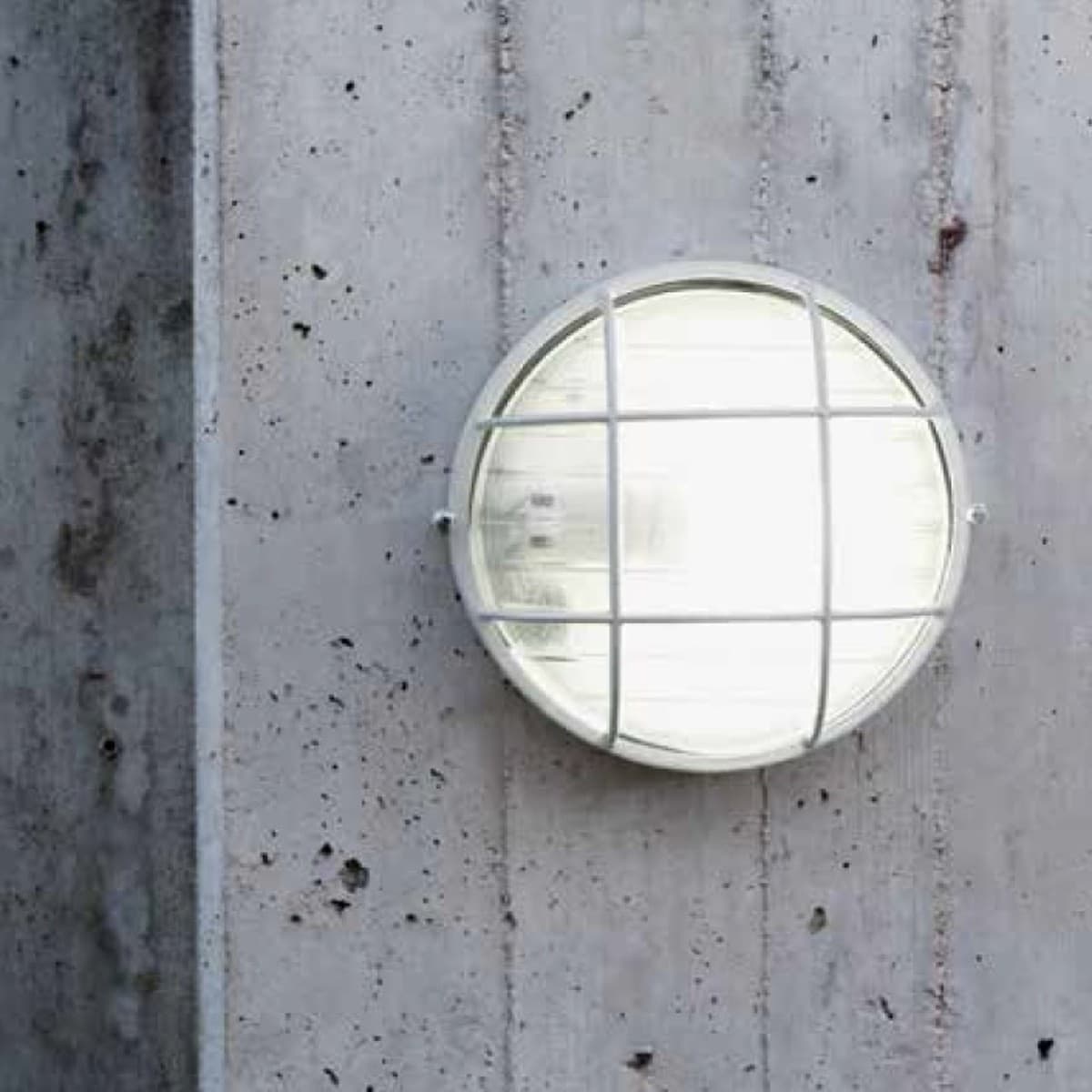 Applique moderno Sovil illuminazione INDUSTRIALE TONDA 783 E27 LED alluminio lampada parete soffitto - 7