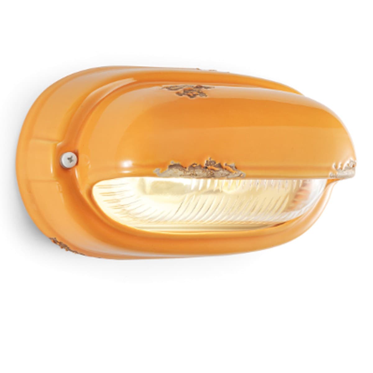 Applique rustico Ferroluce Retrò VINTAGE C291 E27 LED ceramica lampada parete - 23