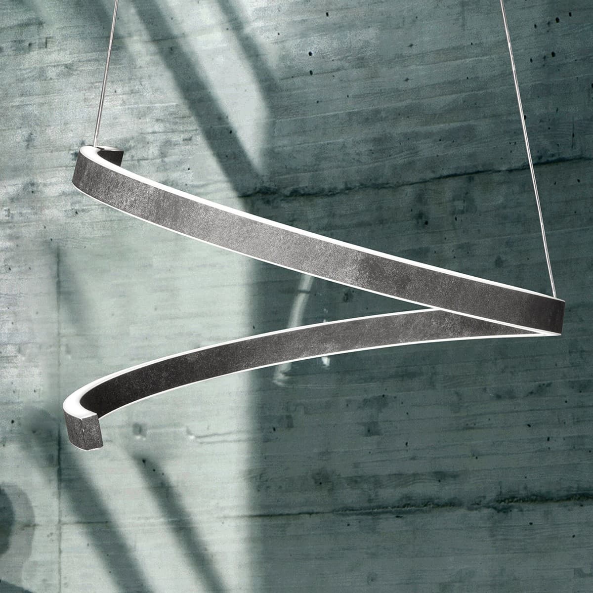 Lampadario moderno Fratelli Braga SPIRA 2130 S60 LED alluminio - 12