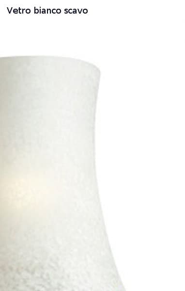 Applique classico Flami DAPHNE 6088 APF E14 LED vetro soffiato lampada parete - 5