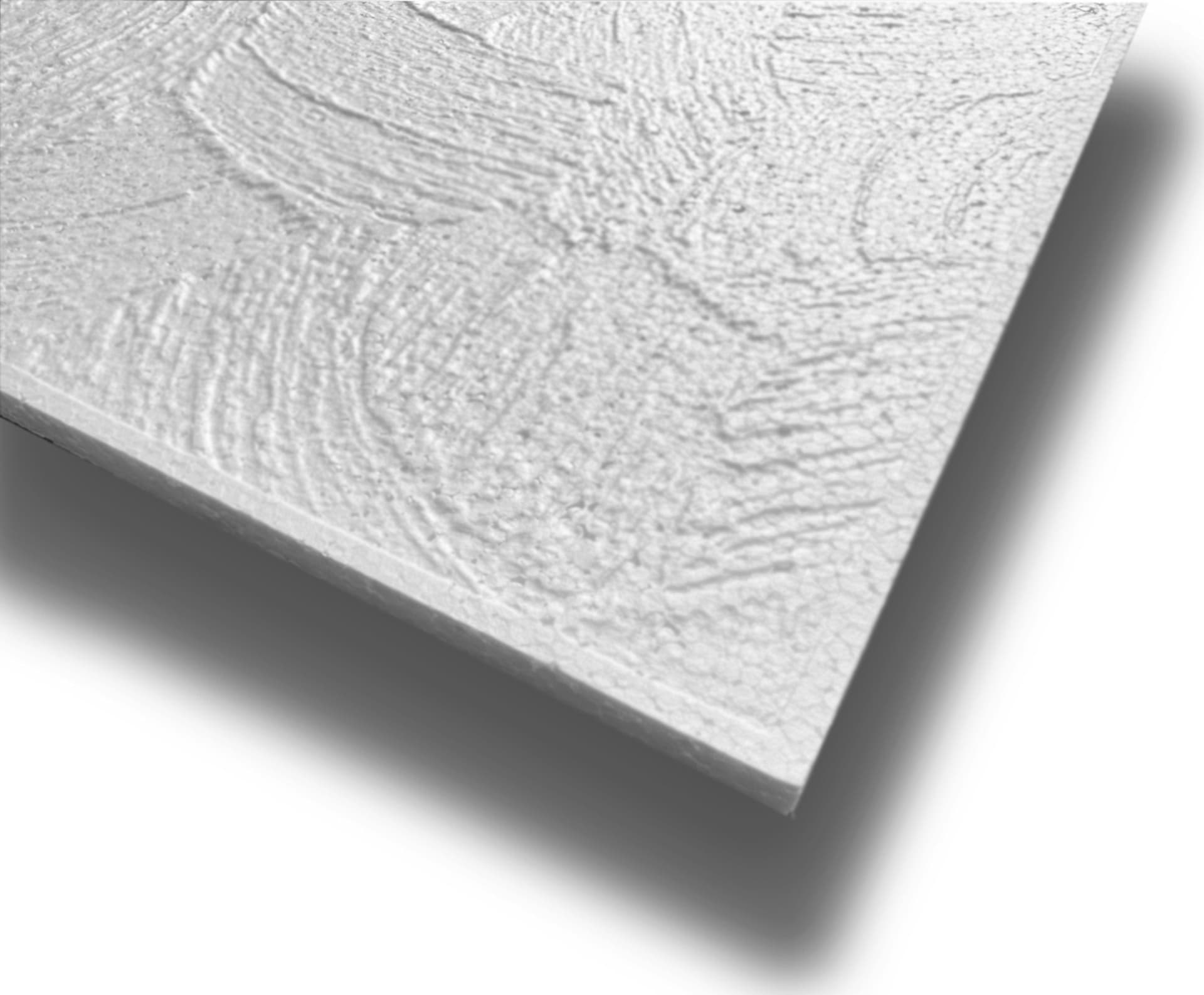 10 o 20mq (40 oppure 80 pezzi) di pannello decorativo a soffitto in polistirene compatto 50x50cm (spess. 1cm) LYON - Eternal Parquet
