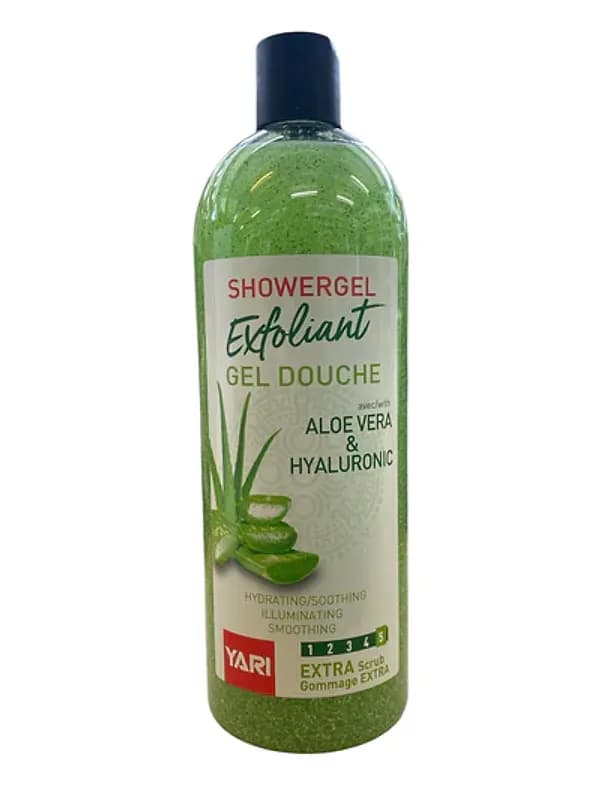 YARI EXFOLIANT SHOWERGEL ALOE VERA & HYALURONIC 1000ml PER DOCCIA - 2