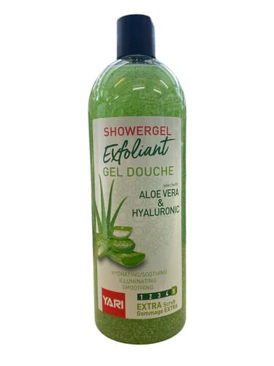 YARI EXFOLIANT SHOWERGEL ALOE VERA & HYALURONIC 1000ml PER DOCCIA - 2