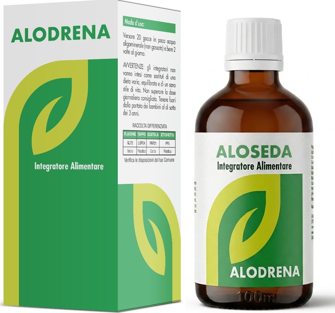ALOSEDA integratore alimentare fitopreparato Gocce 100 ml