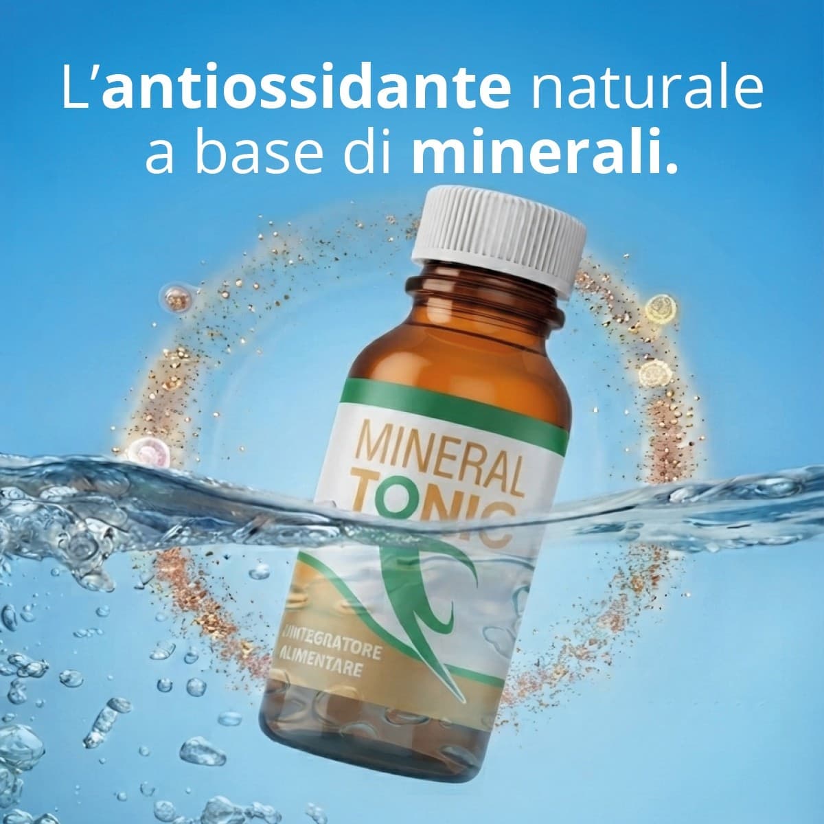 MINERAL TONIC integratore alimentare multiminerale Gocce 30 ml - 4