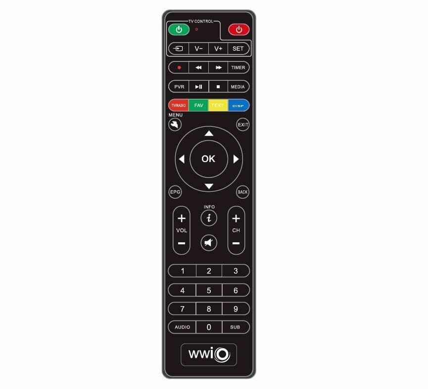 Kit Parabola 80cm con Decoder Tivùsat WWIO UNICO HD e Nuova Tessera Merlin Verde Inclusa - 3