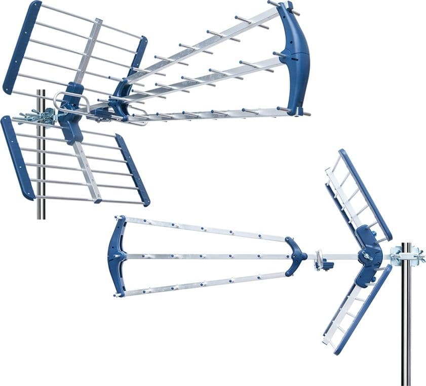 Antenna Digitale Terrestre Banda UHF CH 21-48 con Filtro 5G LTE EDISION TALOS 15db - 5