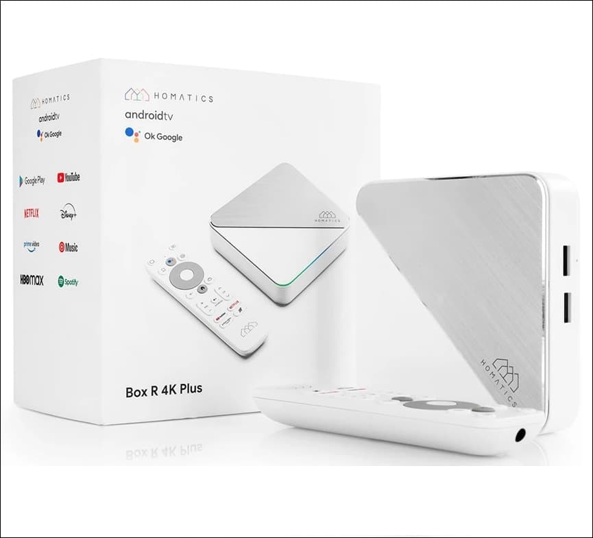 Homatics BOX R PLUS 4K 4/32GB Android TV 11 certificato Google - 11