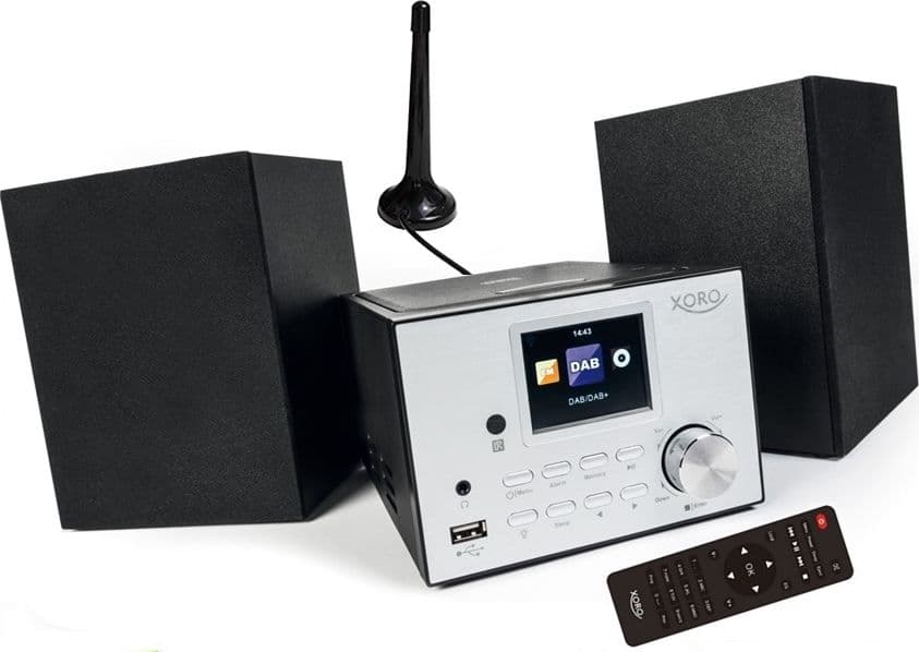 XORO HMT 500 PRO Radio DAB+ Internet Radio Spotify Connect Lettore CD Wifi Bluetooth - 7