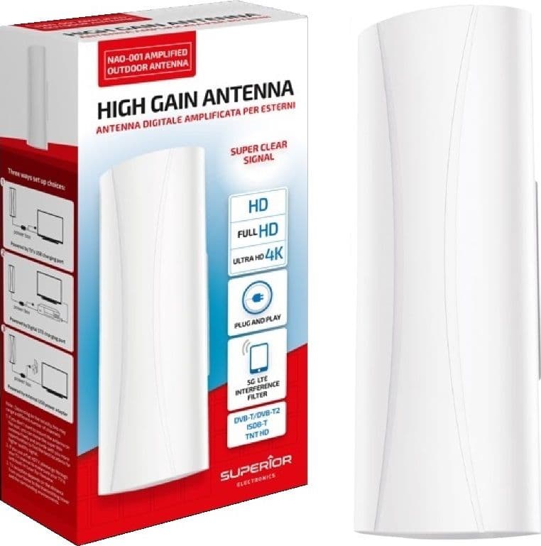 Antenna Digitale Terrestre Amplificata per esterni NAO-001 SUPERIOR - 5