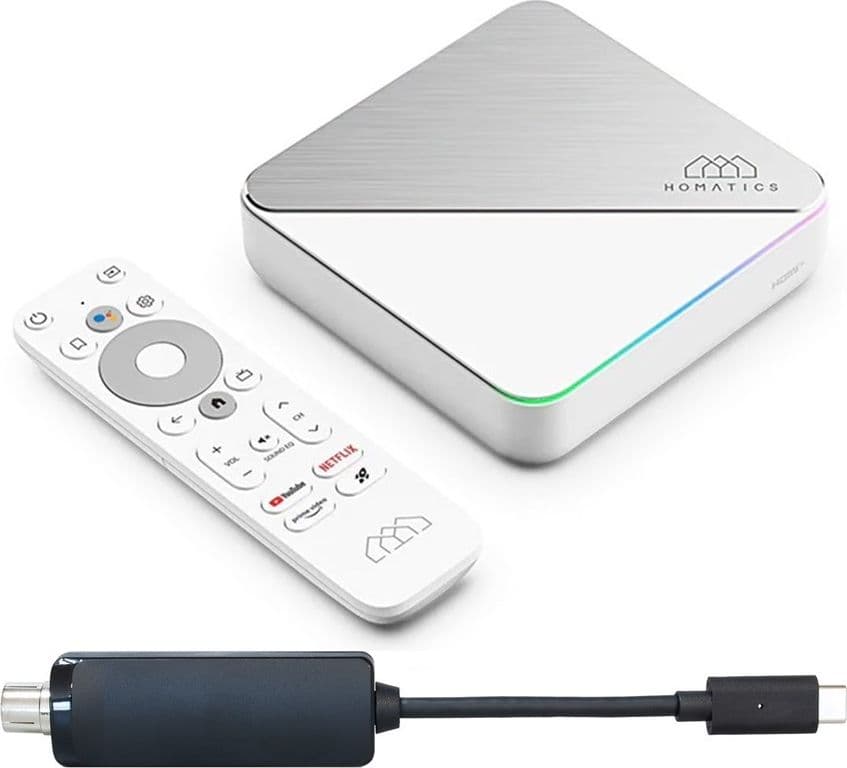 Homatics BOX R PLUS 4K 4/32GB Android TV 11 certificato Google con Dongle USB DVB-T2/C Digitale Terrestre H.265 HEVC 10 bit - 14