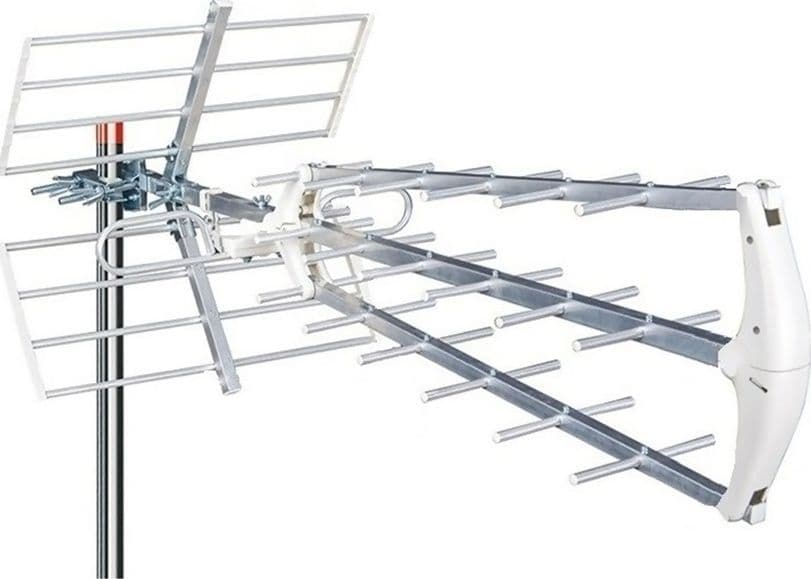 Antenna digitale terrestre Banda UHF a 20 elementi CH 21-60 FULL HD con Filtro 5G LTE HYADES ELETTRONICA - 2