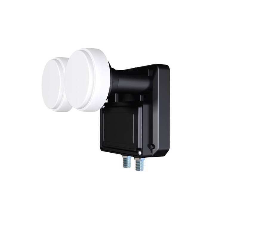 LNB Monoblocco Twin Astra/Hotbird 0.2db INVERTO - 2