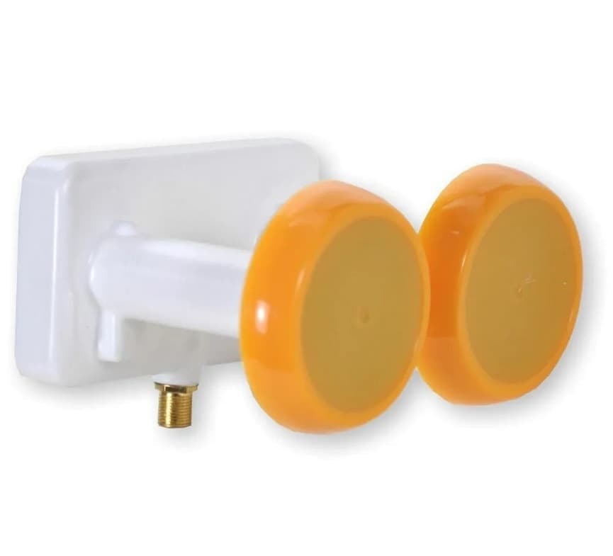 LNB Monoblocco Single Astra/Hotbird 0.1dB GOLDEN MEDIA - 3