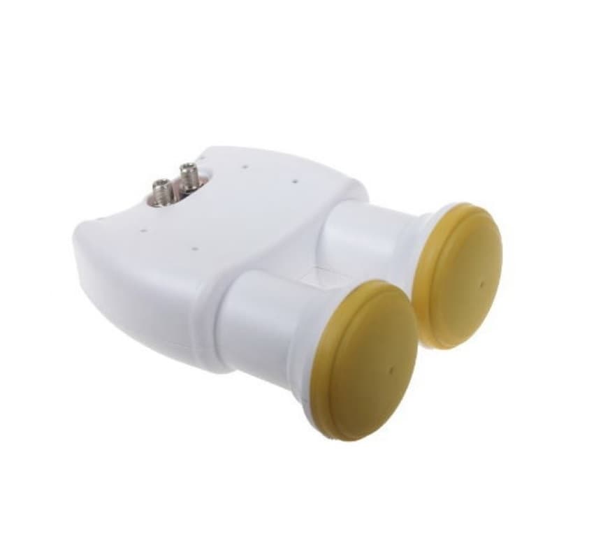 LNB Monoblocco Twin Astra/Hotbird 0.1dB GOLDEN MEDIA - 2