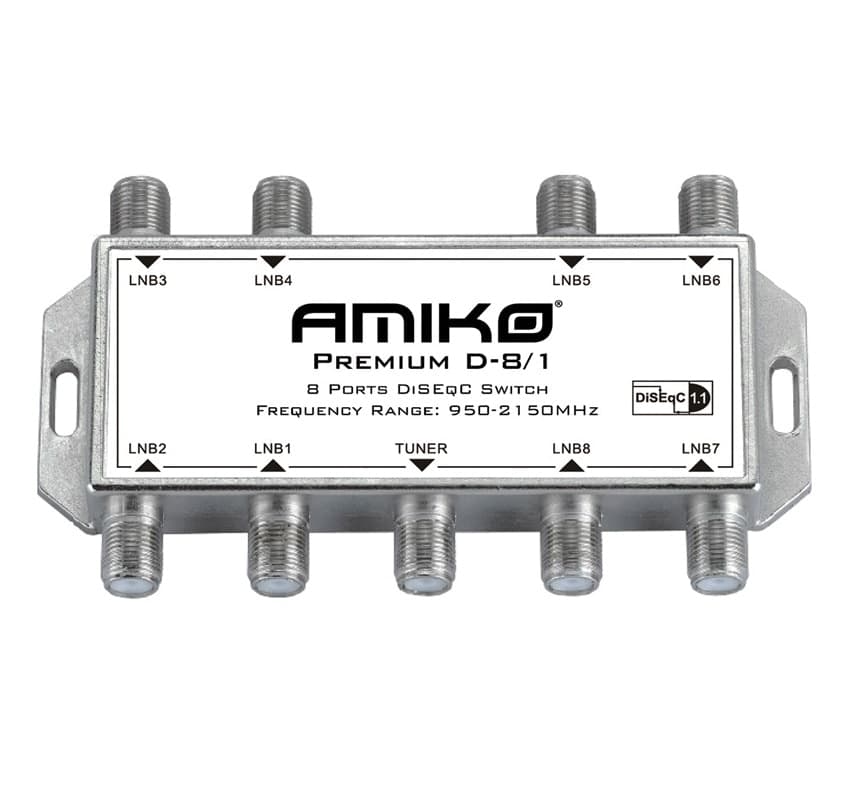 Diseqc 8x1 AMIKO PREMIUM D-8/1 - 3