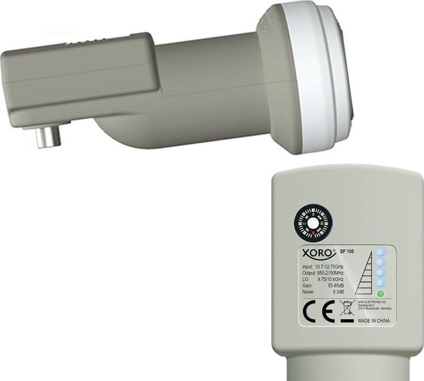 LNB Single XORO SF 100 con Sat Finder e Bussola integrati - 5