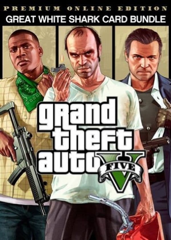 Digital Grand Theft Auto V (Gta V) + Great White Shark Card Pc Global