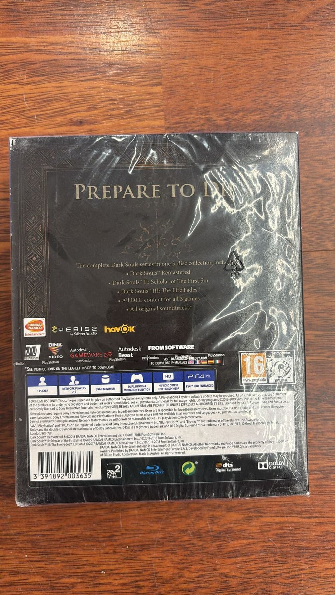 Dark Souls Trilogy PS4 UK - 2