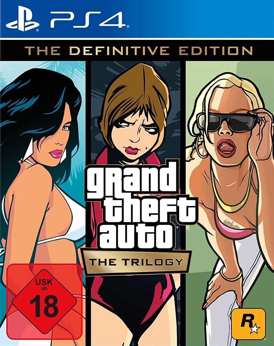 Grand Theft Auto (Gta) The Trilogy The Definitive Edition PS4 DE